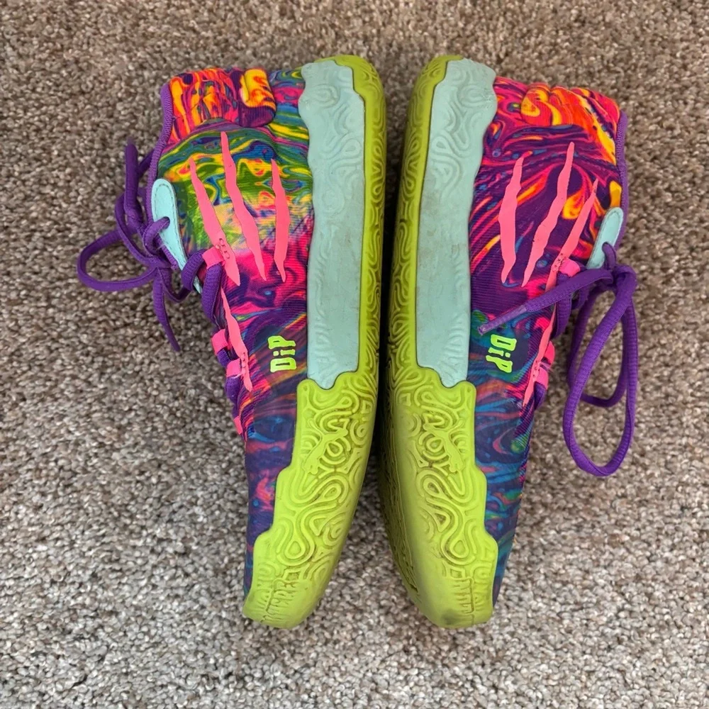 Puma MB.03 LaMelo Ball “Be You” Kids Size 3 Multicolor Basketball Shoes Rare